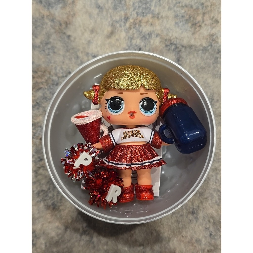 L.O.L. Surprise All Star BB Cheer Squad Captain  Glittery Blue Eyes MGA 3 inch